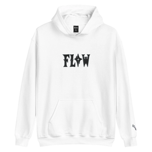 Night Logo Hoodie White